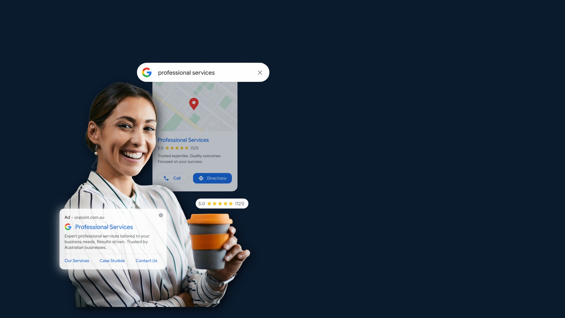Get found online across Google Search, Maps and local business listings