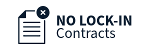 No Lock-In Contracts